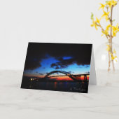 Die Bayonne Bridge-Karte Karte (Gelbe Blume)