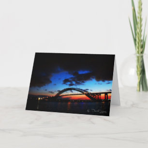 Die Bayonne Bridge-Karte Karte