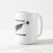 Die Bayou-Fliege Kaffeetasse (VorderseiteRechts)
