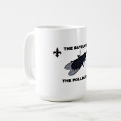 Die Bayou-Fliege Kaffeetasse (Vorderseite Links)