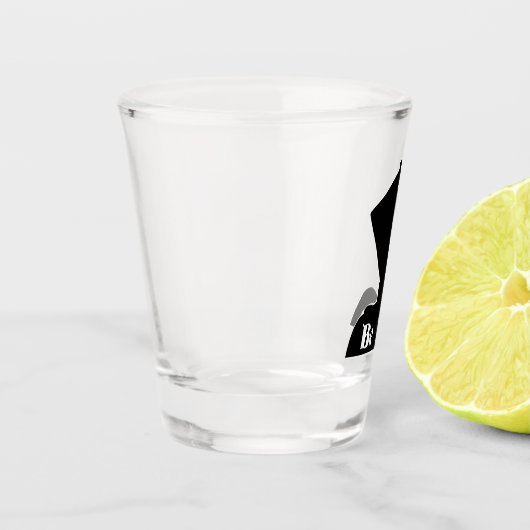 Die "be Brave"-Infanterie Schnapsglas (Links)