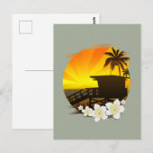 Die Beach Life Postkarte (Vorne/Hinten)