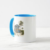 Die Beach Shack - Zuhause am Strand Tasse (Vorderseite Links)