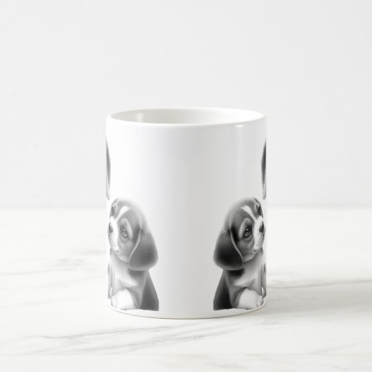 Die Beagel Kaffeetasse (Mittel)