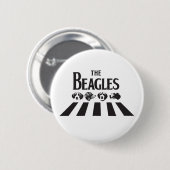 Die Beagles Button (Vorne & Hinten)