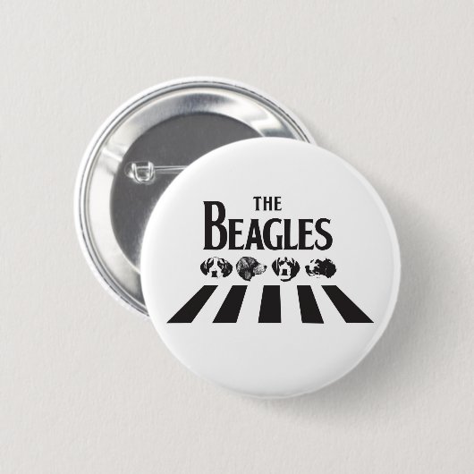 Die Beagles Button (Vorne & Hinten)