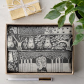 Die Beale Isoud bei Joyous Gard, Aubrey Beardsley Seidenpapier (Geschenk)