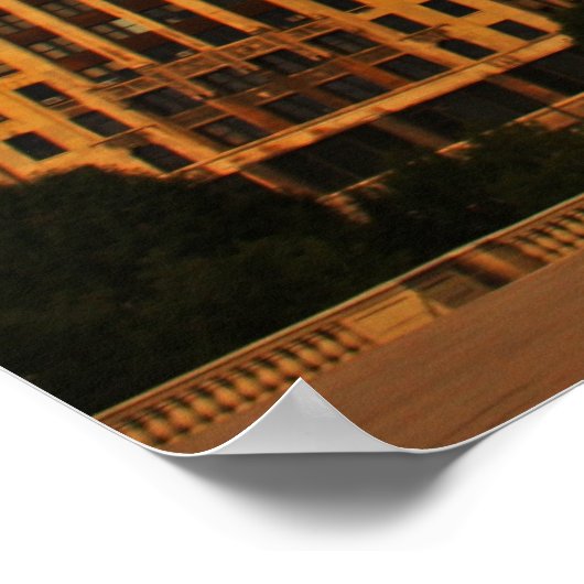 Die Bean in Chicago Poster (Ecke)