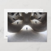 Die Bean von Chicago Postkarte (Vorne/Hinten)