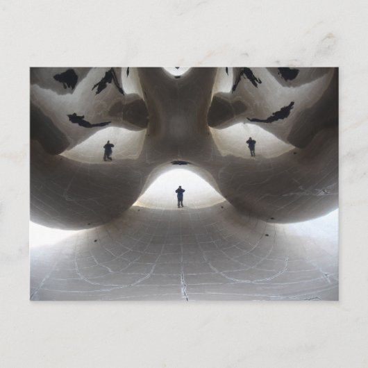 Die Bean von Chicago Postkarte (Vorderseite)