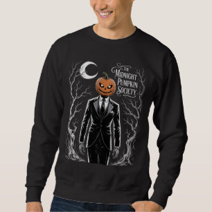 Die Beängstigende Pumpkin-Gesellschaft in der Nach Sweatshirt
