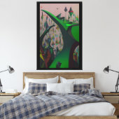 Die Beanstalk - Ken Magic Art Leinwanddruck (Insitu (Schlafzimmer))