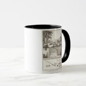 Die Bearbeitung von Baumwolle, vom 'Encyclopedia Tasse (VorderseiteRechts)