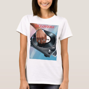 🎧 Die Beat fallen lassen: DJ Hand auf Turntable V T-Shirt