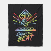 Die Beat fallen lassen: DJ Scooby-Doo Fleecedecke (Vorderseite)