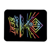 Die Beat fallen lassen: DJ Scooby-Doo Magnet (Horizontal)