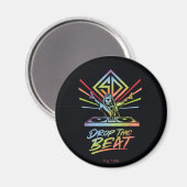 Die Beat fallen lassen: DJ Scooby-Doo Magnet (Vorderseite/Rückseite)