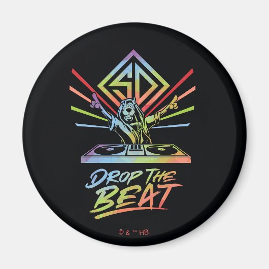 Die Beat fallen lassen: DJ Scooby-Doo Magnet (Vorne)