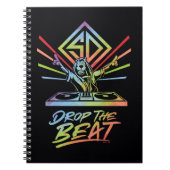 Die Beat fallen lassen: DJ Scooby-Doo Notizblock (Vorderseite)