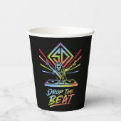 Die Beat fallen lassen: DJ Scooby-Doo Pappbecher (Rückseite)