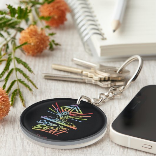 Die Beat fallen lassen: DJ Scooby-Doo Schlüsselanhänger (Vorderseite rechts)