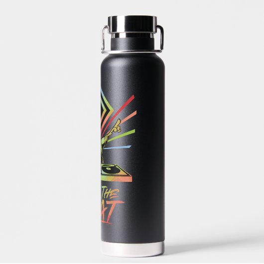 Die Beat fallen lassen: DJ Scooby-Doo Trinkflasche (Rückseite)