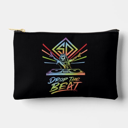 Die Beat fallen lassen: DJ Scooby-Doo Zubehörtasche (Vorderseite)