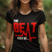 Die Beat geht auf Herz-Operation Überlebende Herzs T-Shirt