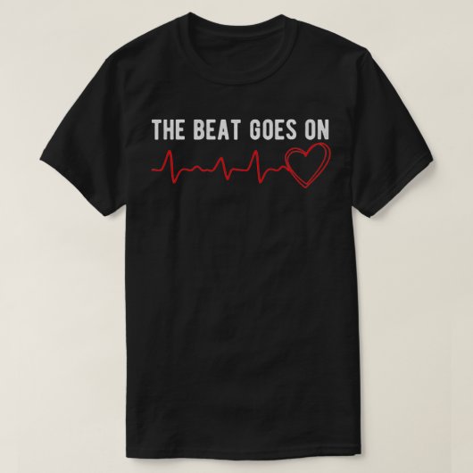 Die Beat geht auf Open Heart Anniversary Inspirati T-Shirt (Design vorne)