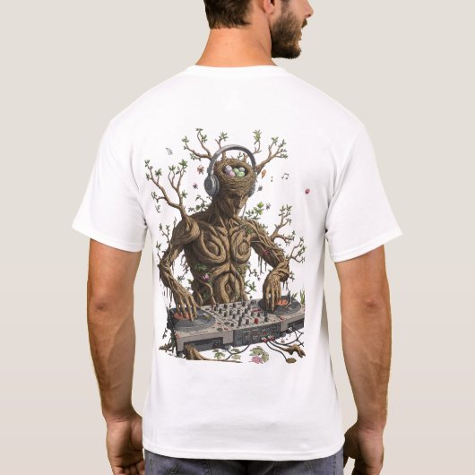 Die Beat geht weiter" T-Shirt (Rückseite)