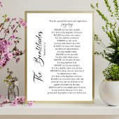 Die Beatitudes Matthew 5:2-12 Bibelschrift Poster