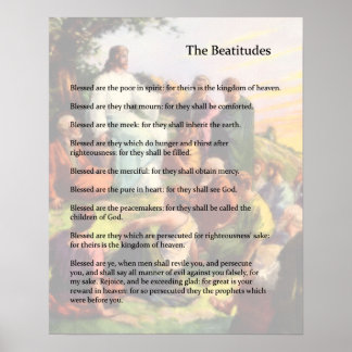 Die Beatitudes Poster