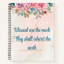 Die Beatitudes Religious Notizblock