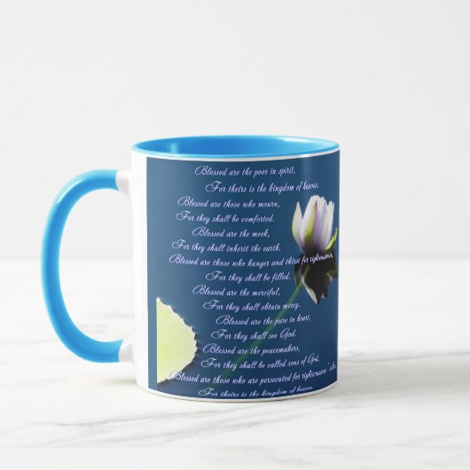 Die Beatitudes Tasse (Links)