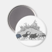 Die Beatles Magnet (Vorderseite/Rückseite)