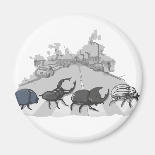 Die Beatles Magnet (Vorne)