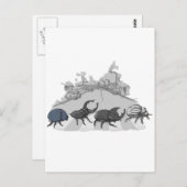 Die Beatles Postkarte (Vorne/Hinten)