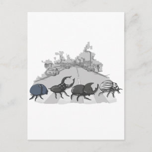 Die Beatles Postkarte