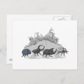 Die Beatles Postkarte (Vorne/Hinten)