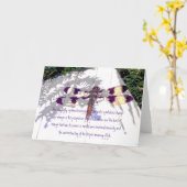 Die Bedeutung der Libellen Karte (Gelbe Blume)