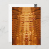 Die Bedeutung der Weihnachts-Inspirationstypografi Postkarte (Vorne/Hinten)