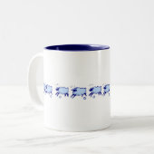 Die Bedeutung des Garns Zweifarbige Tasse (Vorderseite Links)