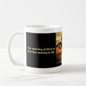 Die Bedeutung des Lebens mit dem RFM-Logo Kaffeetasse (Links)