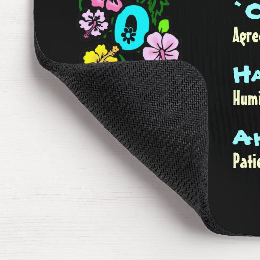 Die Bedeutung von Aloha Mousepad (Ecke)