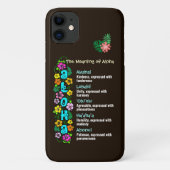Die Bedeutung von Aloha Phone Case (Rückseite)