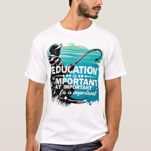 Die Bedeutung von Bildung und Freizeit T-Shirt (Vorderseite)