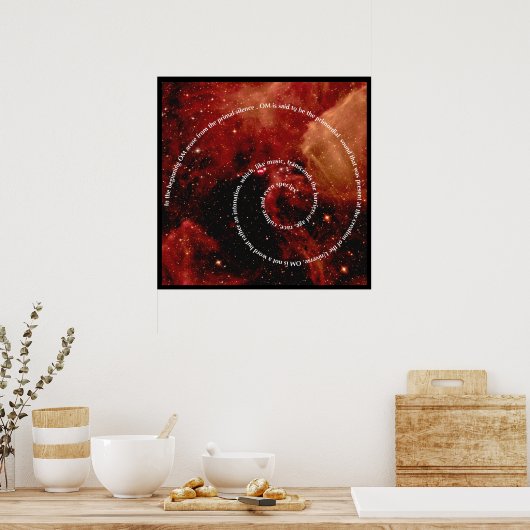 Die Bedeutung von OM Poster (Küche)