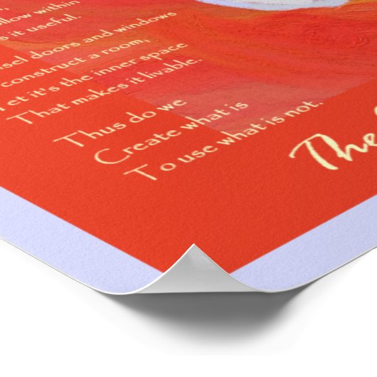 Die Bedeutung von "Was ist keine Kunstdruckerei?" Poster (Ecke)