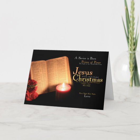 Die Bedeutung von Weihnachten (Vorderseite)