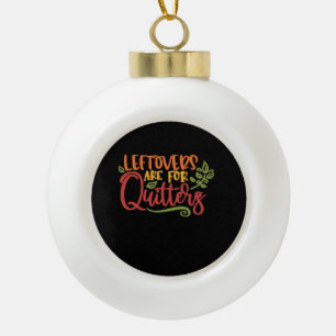 Die Bedienelemente sind für Quitters Classic einfa Keramik Kugel-Ornament